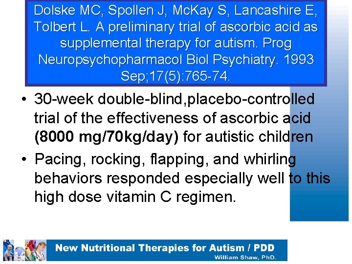 Dolske MC, Spollen J, Mc. Kay S, Lancashire E, Tolbert L. A preliminary trial