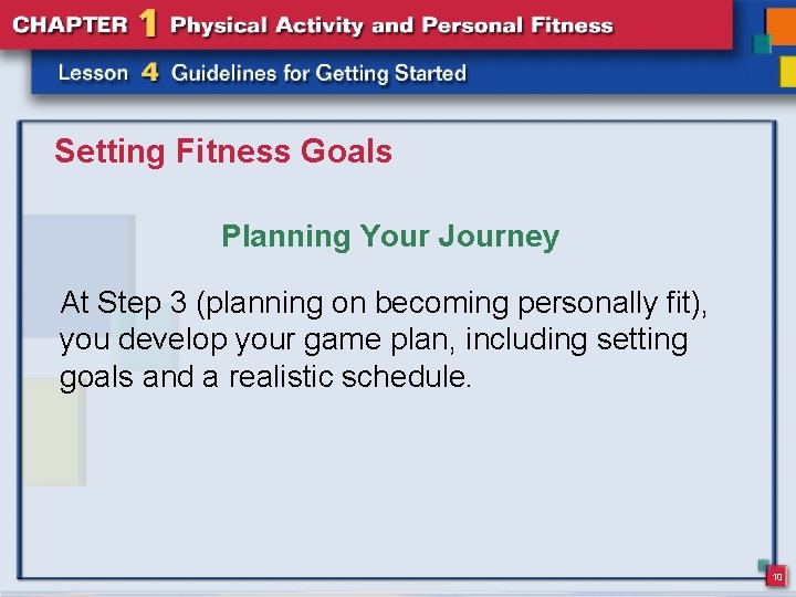 Setting Fitness Goals Planning Your Journey At Step 3 (planning on becoming personally fit),
