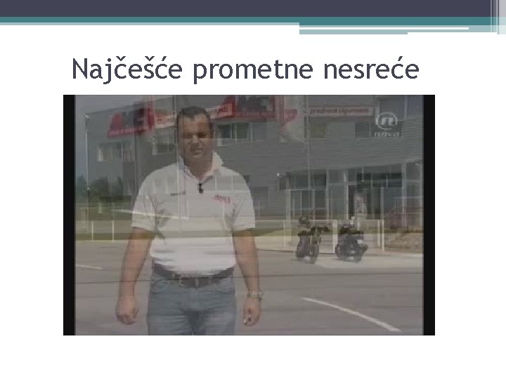 Najčešće prometne nesreće 