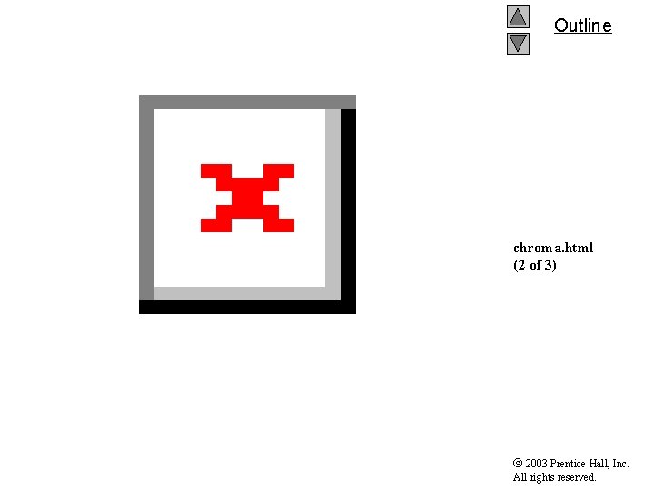 Outline chroma. html (2 of 3) 2003 Prentice Hall, Inc. All rights reserved. 