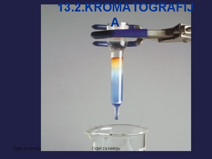 13. 2. KROMATOGRAFIJ A Odjel za kemiju 