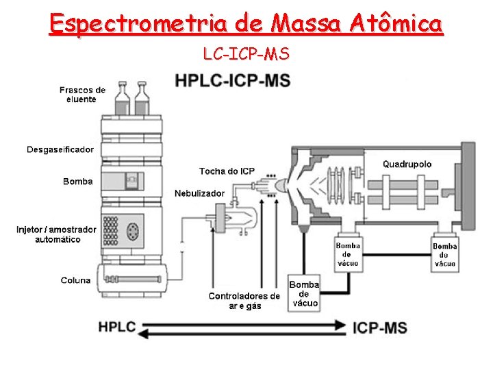 Espectrometria de Massa Atômica LC-ICP-MS 