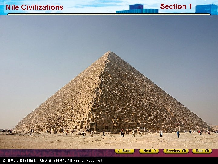 Nile Civilizations Section 1 Nile Civilizations Section 1