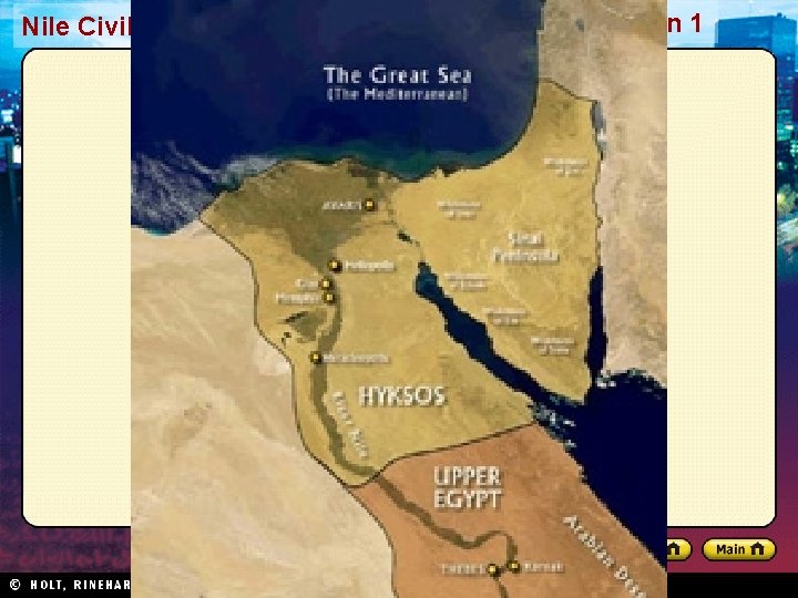 Nile Civilizations Section 1 Nile Civilizations Section 1