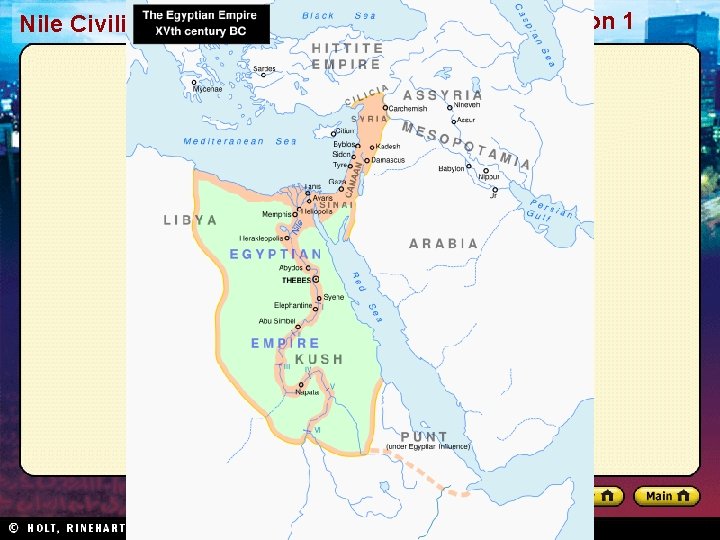 Nile Civilizations Section 1 Nile Civilizations Section 1