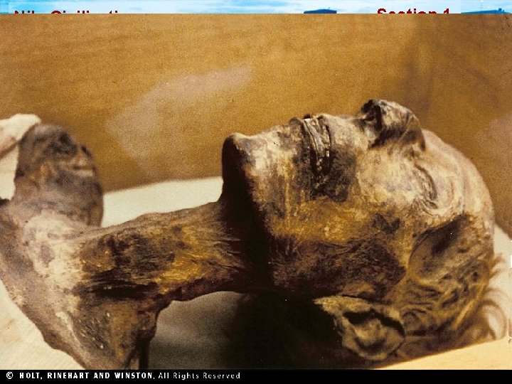 Nile Civilizations Section 1 Nile Civilizations Section 1