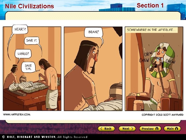Nile Civilizations Section 1 Nile Civilizations Section 1