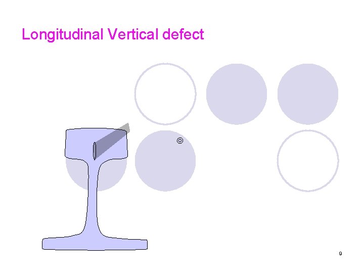 Longitudinal Vertical defect 9 