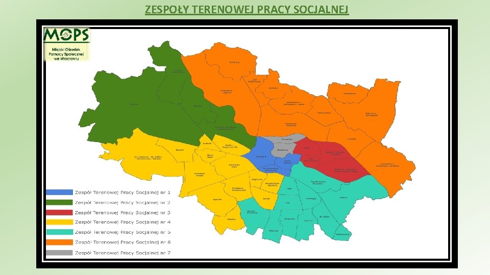 ZESPOŁY TERENOWEJ PRACY SOCJALNEJ 