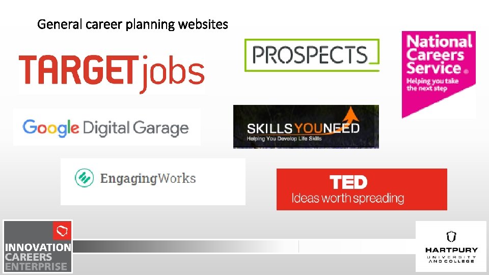 General career planning websites 