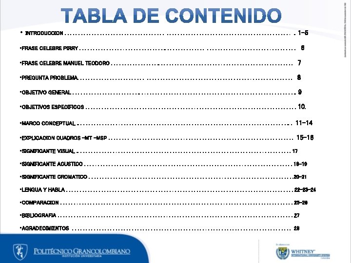• INTRODUCCION. . . . . . 1 -5 6 • FRASE CELEBRE • INTRODUCCION. . . . . . 1 -5 6 • FRASE CELEBRE