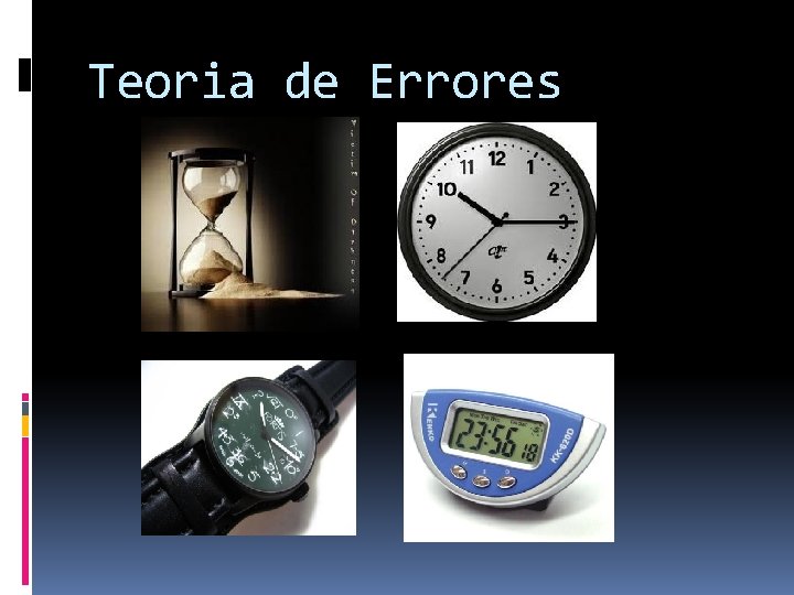 Teoria de Errores 