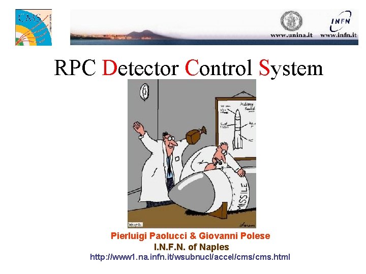 RPC Detector Control System Pierluigi Paolucci & Giovanni Polese I. N. F. N. of