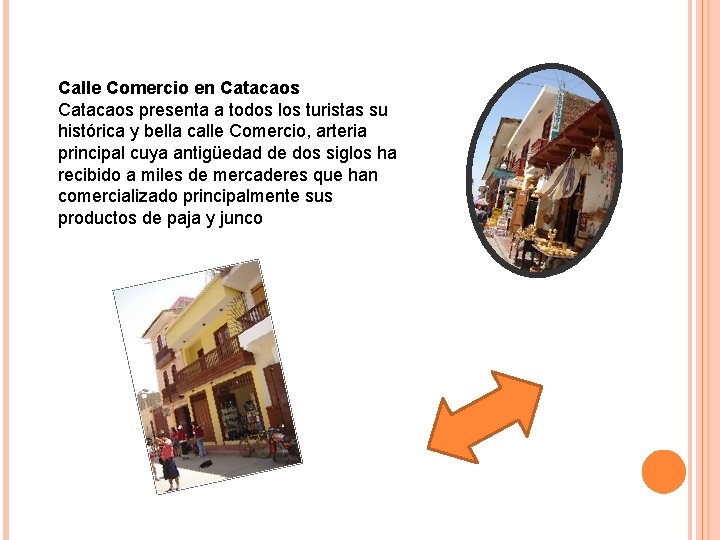 Calle Comercio en Catacaos presenta a todos los turistas su histórica y bella calle