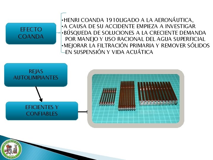 EFECTO COANDA REJAS AUTOLIMPIANTES EFICIENTES Y CONFIABLES • HENRI COANDA 1910 LIGADO A LA EFECTO COANDA REJAS AUTOLIMPIANTES EFICIENTES Y CONFIABLES • HENRI COANDA 1910 LIGADO A LA