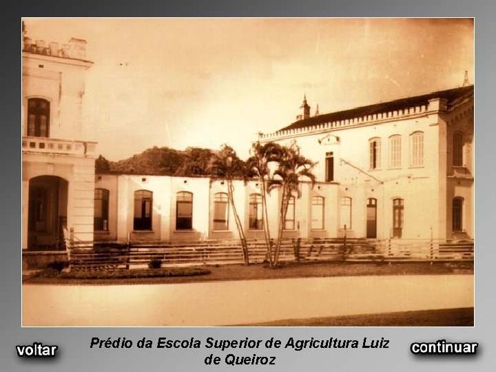 Prédio da Escola Superior de Agricultura Luiz de Queiroz 