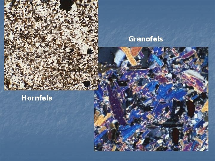 Granofels Hornfels 