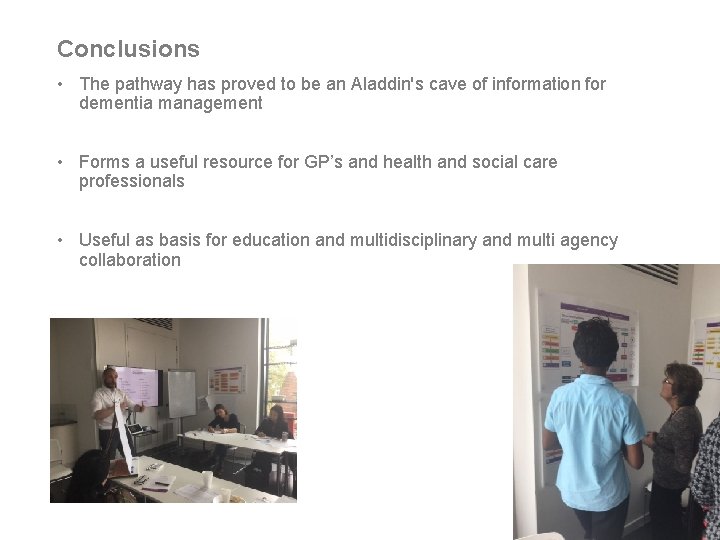 Conclusions • The pathway has proved to be an Aladdin's cave of information for