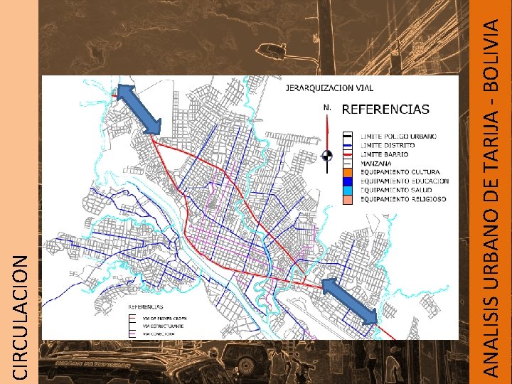 ANALISIS URBANO DE TARIJA - BOLIVIA CIRCULACION ANALISIS URBANO DE TARIJA - BOLIVIA CIRCULACION