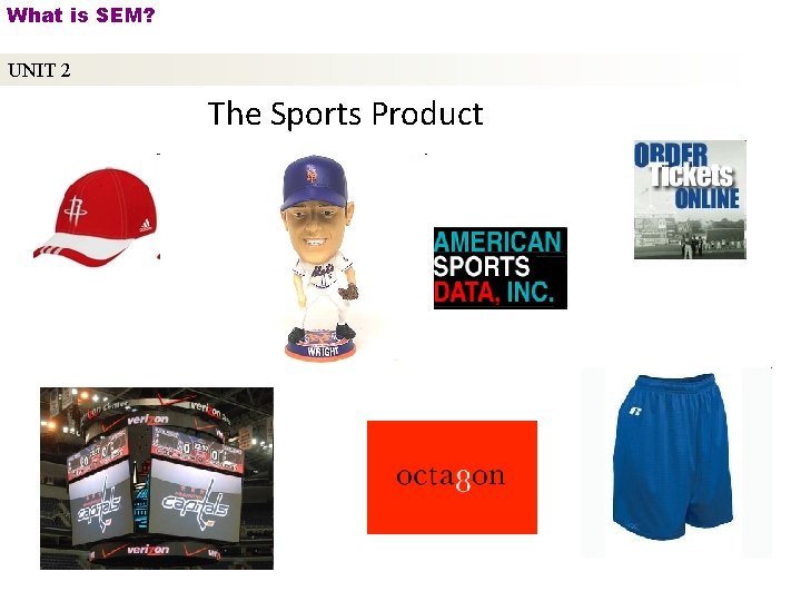 What is SEM? UNIT 2 The Sports Product Copyright © 2010 by Sports Career