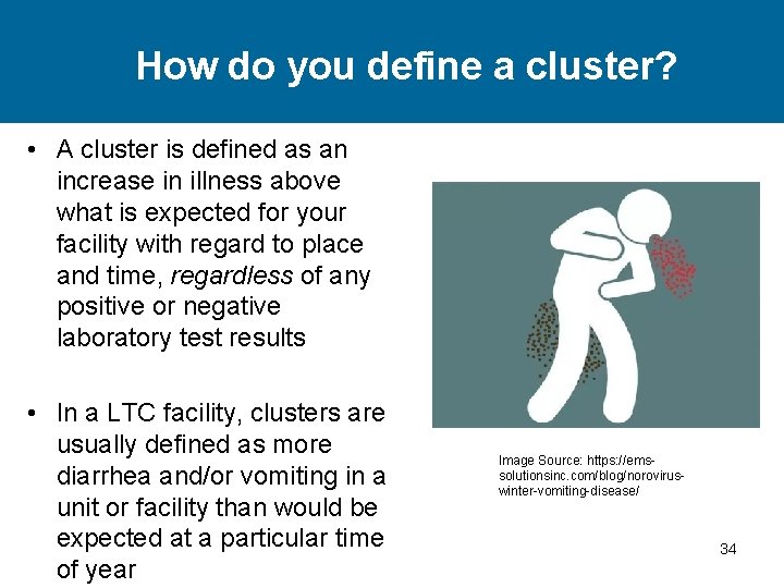 How do you define a cluster? • A cluster is defined as an increase