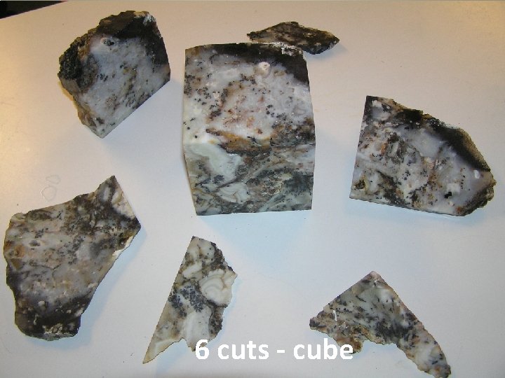 6 cuts - cube 