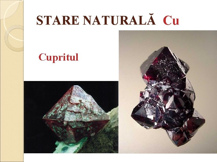 STARE NATURALĂ Cu Cupritul 