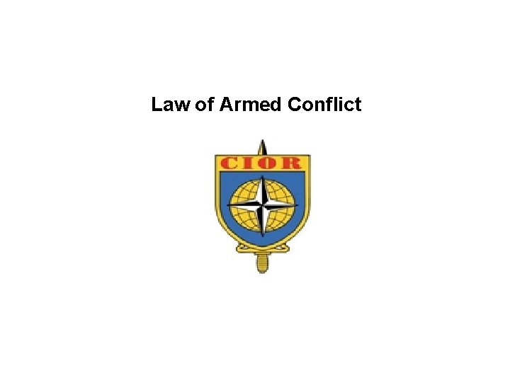 Law of Armed Conflict 