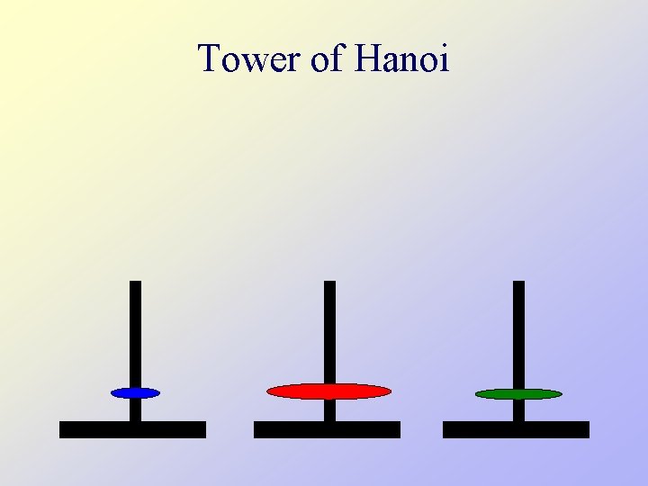 Tower of Hanoi 