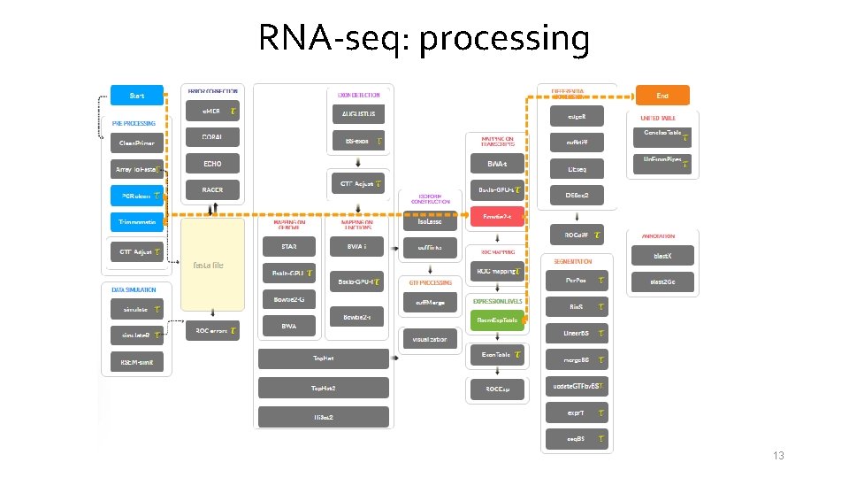RNA-seq: processing 13 