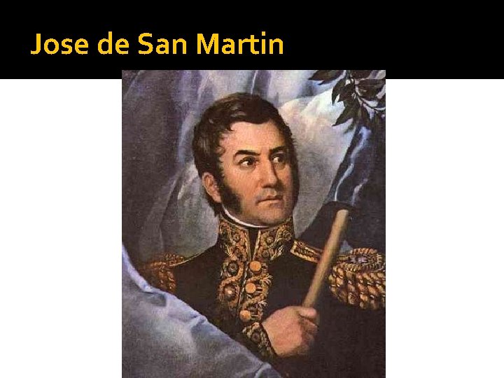 Jose de San Martin 