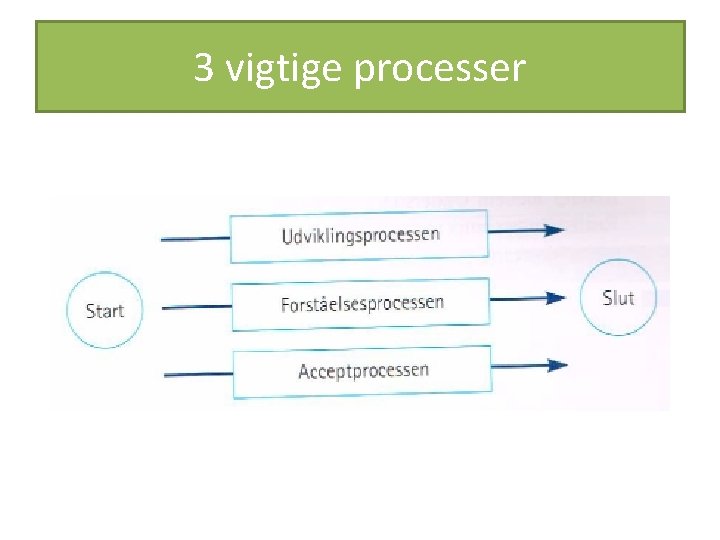 3 vigtige processer 