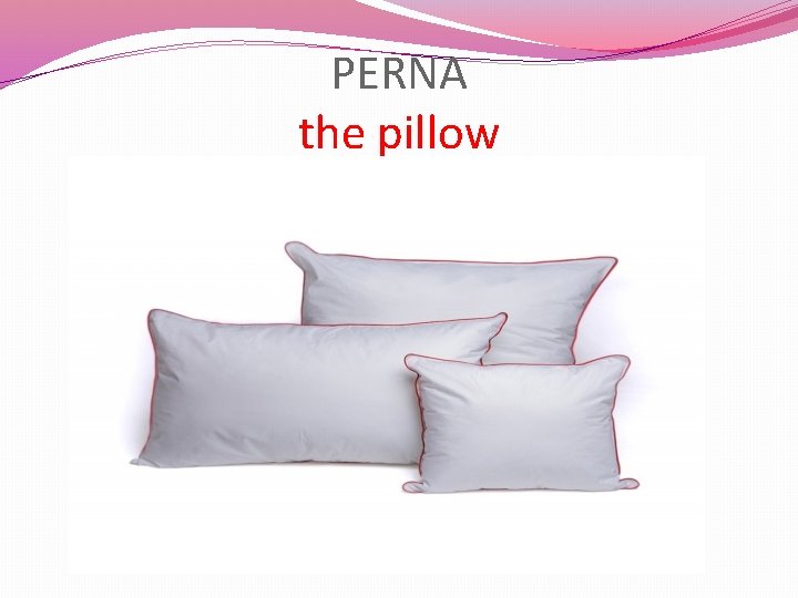 PERNA the pillow 