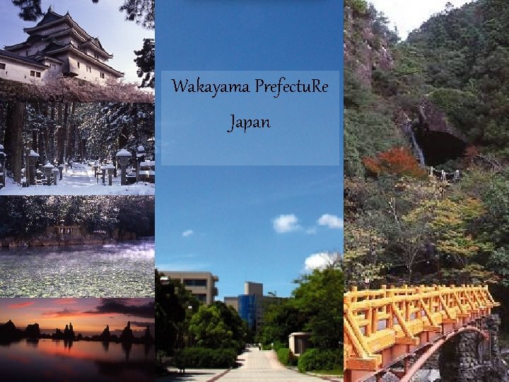 Wakayama Prefectu. Re Japan 