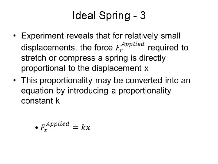 Ideal Spring - 3 • 