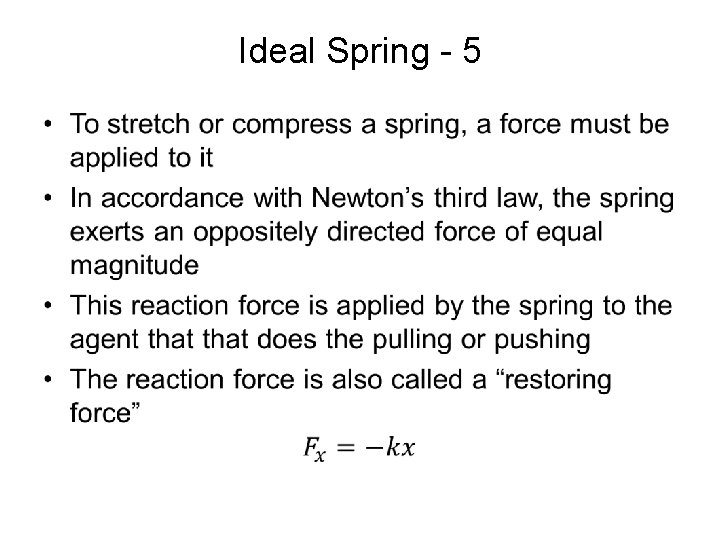 Ideal Spring - 5 • 