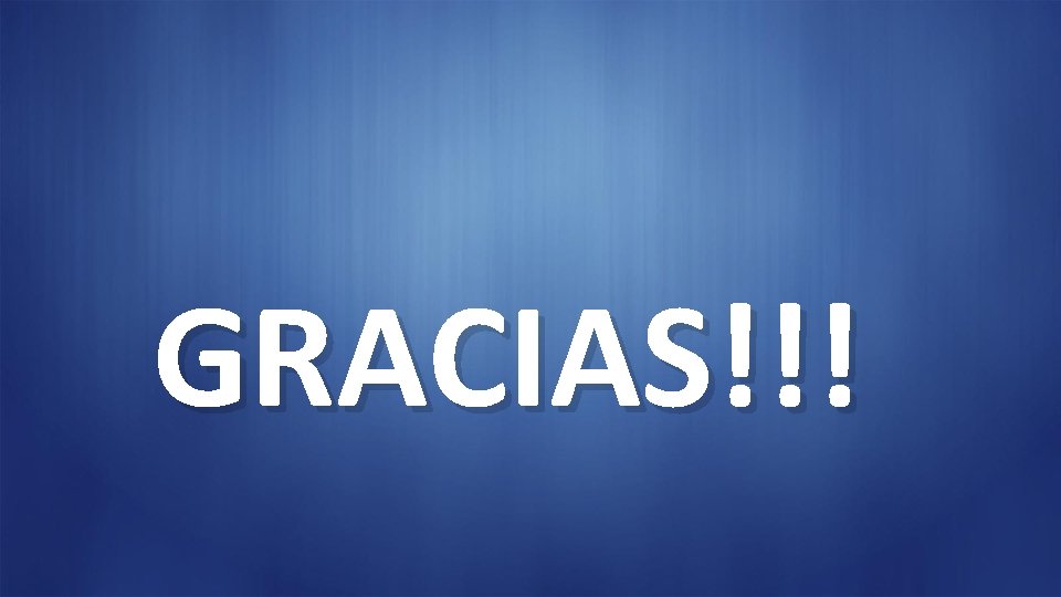 GRACIAS!!! 