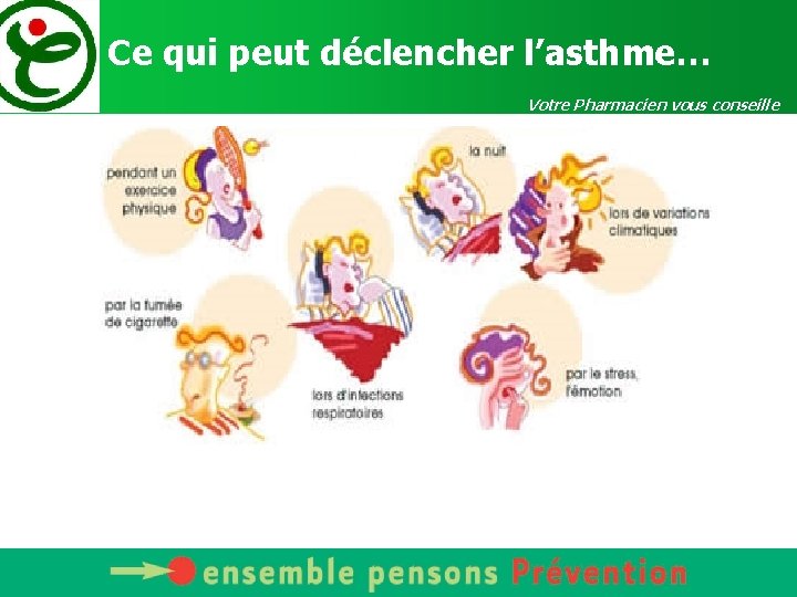 Ce qui peut déclencher l’asthme… Votre Pharmacien vous conseille 