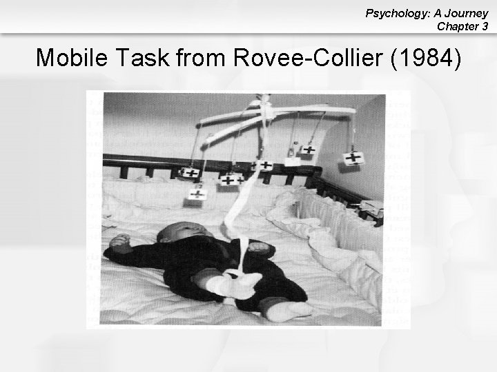 Psychology: A Journey Chapter 3 Mobile Task from Rovee-Collier (1984) 