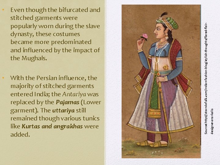 designer-anarkalis • With the Persian influence, the majority of stitched garments entered India; the