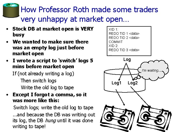 How Professor Roth made some traders very unhappy at market open… • Stock DB