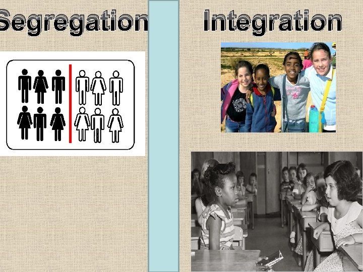 Segregation Integration 
