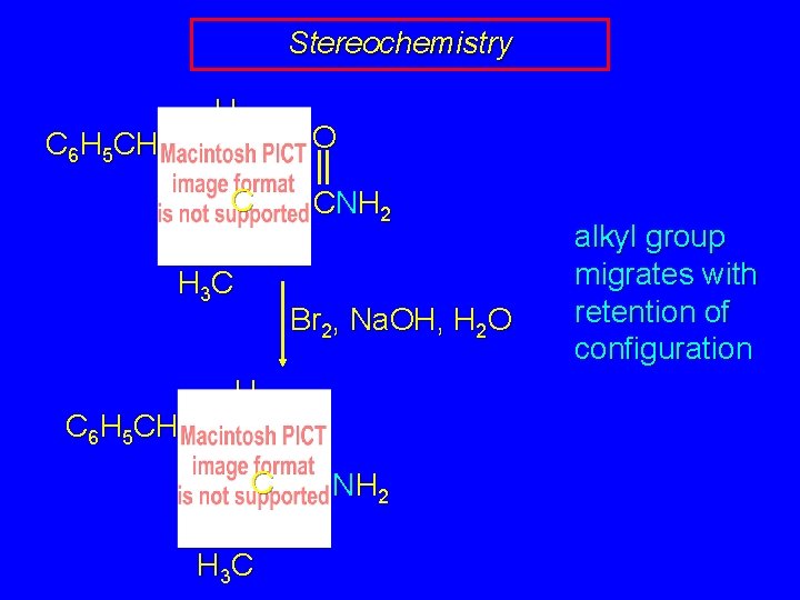 Stereochemistry H C 6 H 5 CH 2 O C H 3 C C