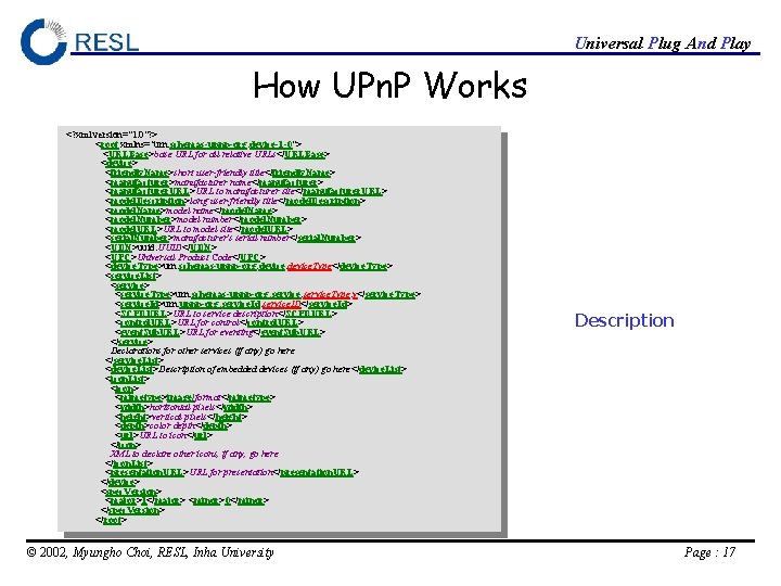 Universal Plug And Play How UPn. P Works <? xml version="1. 0"? > <root