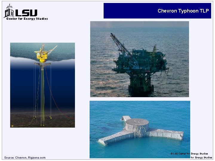 Chevron Typhoon TLP Center for Energy Studies © LSU Center for Energy Studies Source: