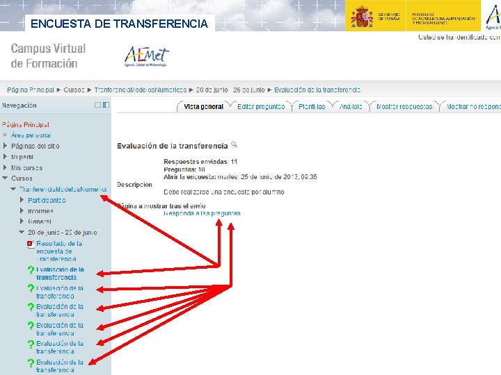 ENCUESTA DE TRANSFERENCIA 