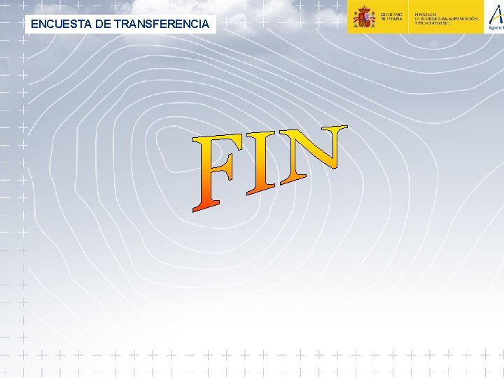 ENCUESTA DE TRANSFERENCIA 