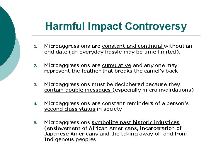 Microaggressions in Everyday Life Making the Invisible Visible