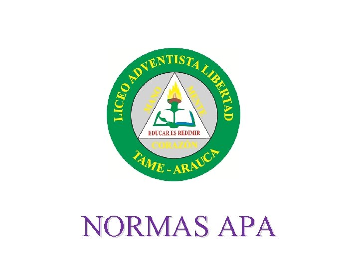 NORMAS APA 