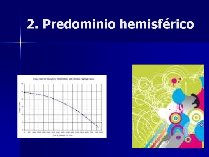 2. Predominio hemisférico 